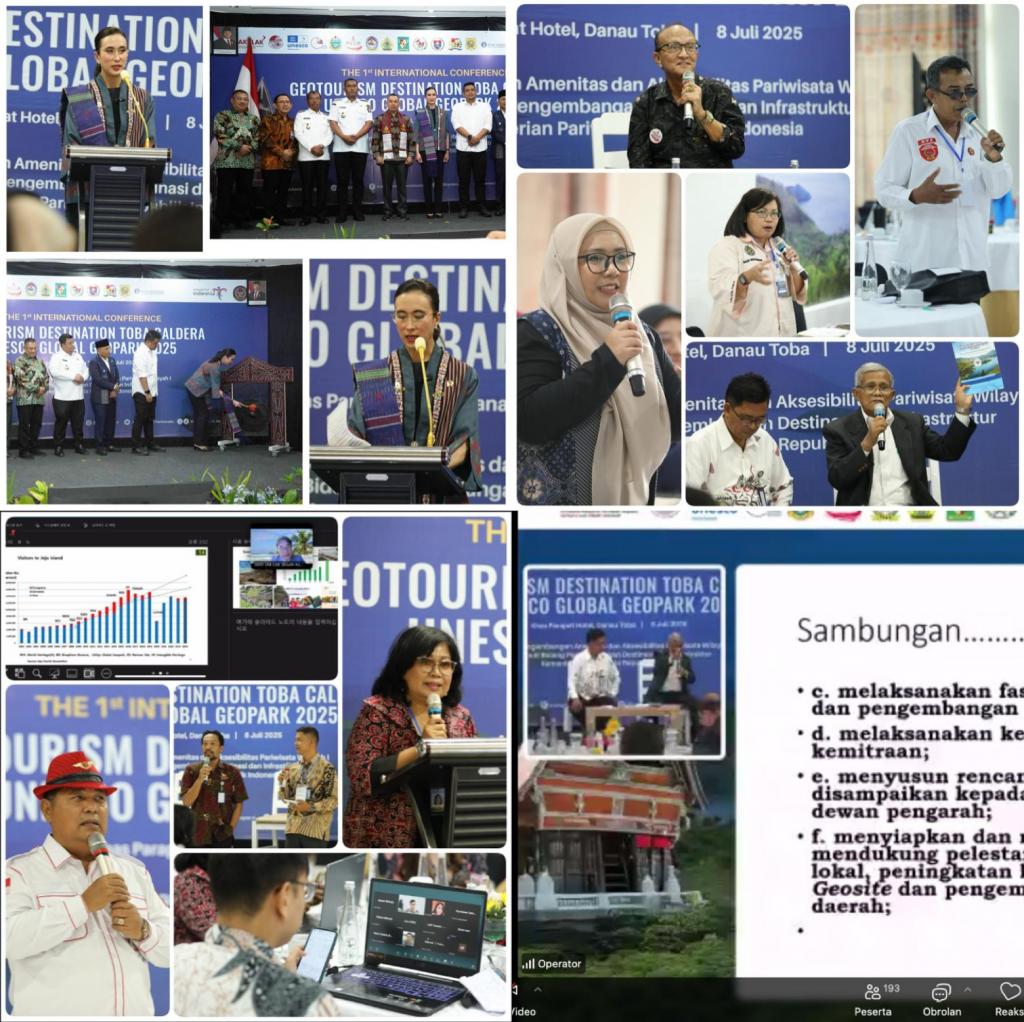 The 1st International Conference Geotourism Destination Toba Caldera UNESCO Global Geopark 2025. 